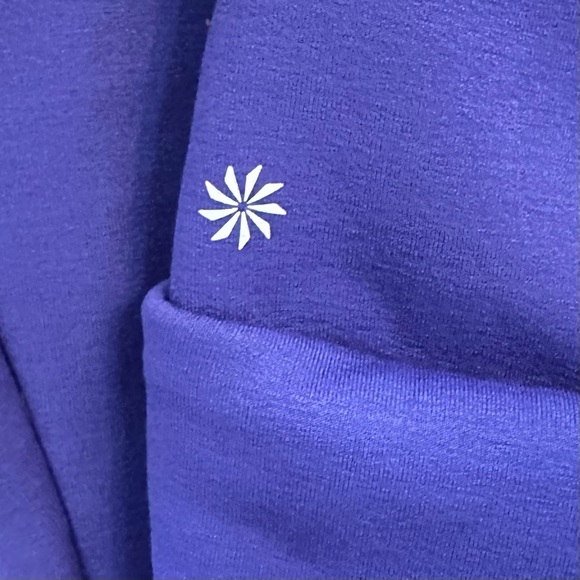 Athleta Women's 1X Purple Polartec Half Zip Sweatshirt‎ Activewear - Picture 5 of 9